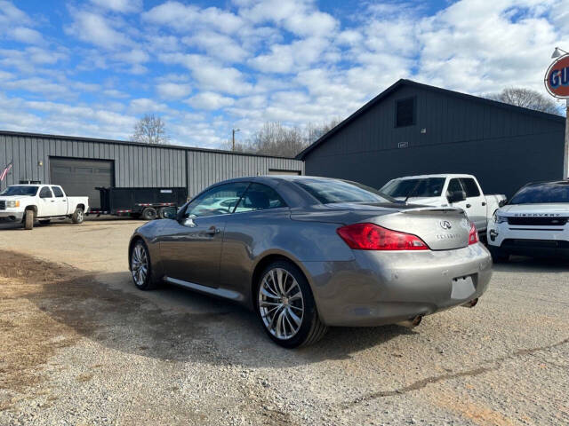 2013 INFINITI G37 Convertible for sale at Top Shelf Auto Sales & Repair in Denver, NC