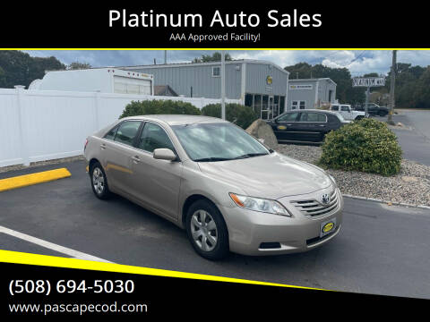 2007 Toyota Camry for sale at Platinum Auto Sales in South Yarmouth MA