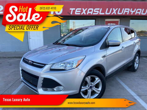 2015 Ford Escape for sale at Texas Luxury Auto in Cedar Hill TX