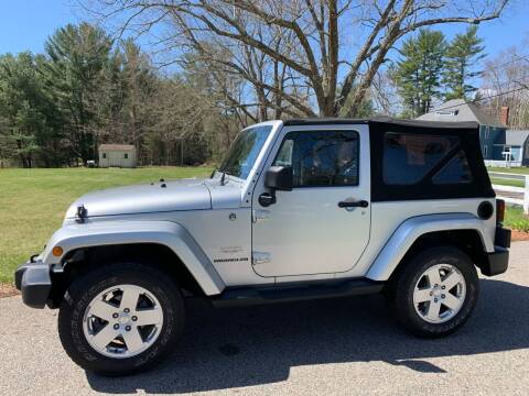2012 Jeep Wrangler for sale at 41 Liberty Auto in Kingston MA