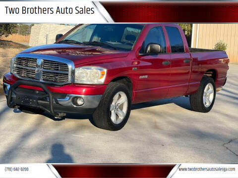 2008 Dodge Ram 1500 for sale at Two Brothers Auto Sales in Loganville GA