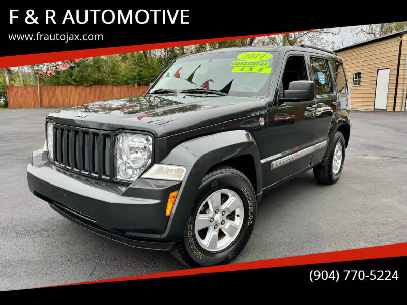 2011 Jeep Liberty for sale at F & R AUTOMOTIVE in Jacksonville FL