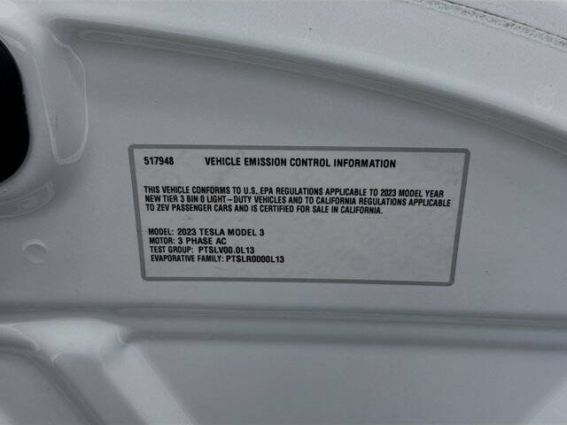 2023 Tesla Model 3