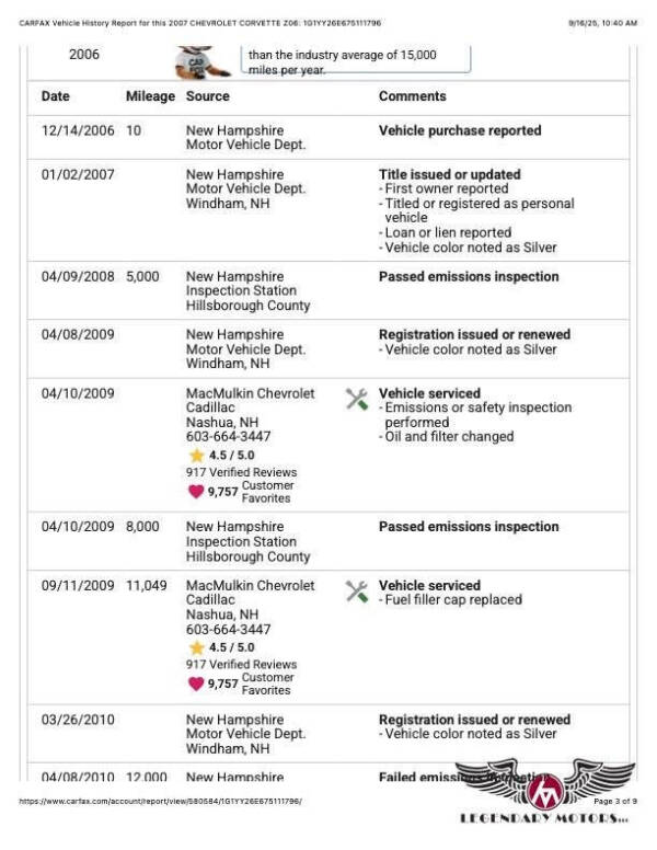 2007 Chevrolet Corvette
