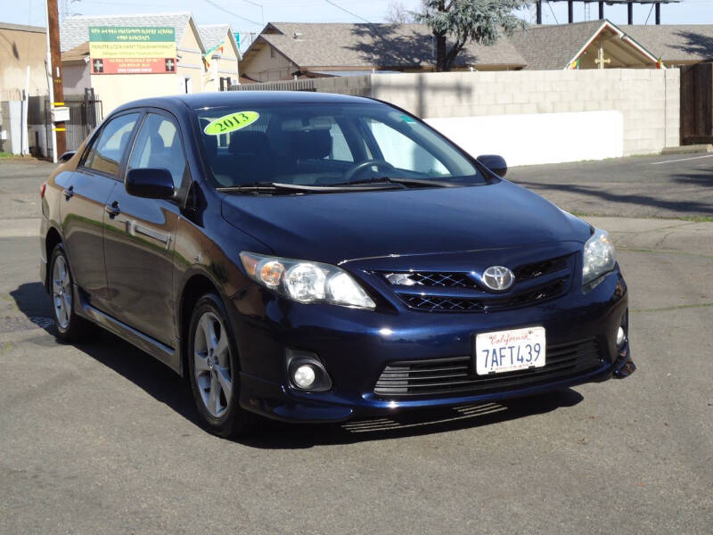 2013 Toyota Corolla for sale at Moon Auto Sales in Sacramento CA