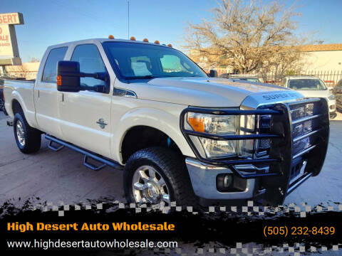 2015 Ford F-250 Super Duty for sale at High Desert Auto Wholesale in Albuquerque NM