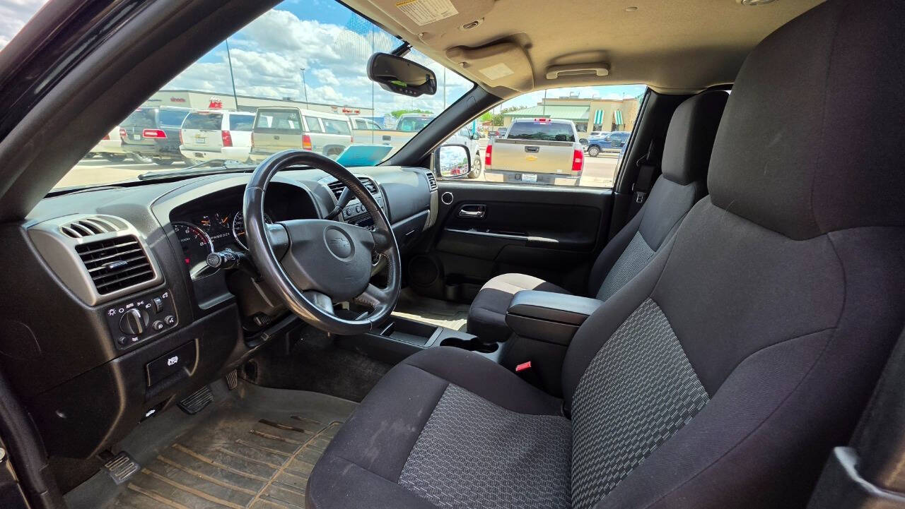 2012 Chevrolet Colorado LT 4x4 4dr Extended Cab w/2LT - Black exterior view 5