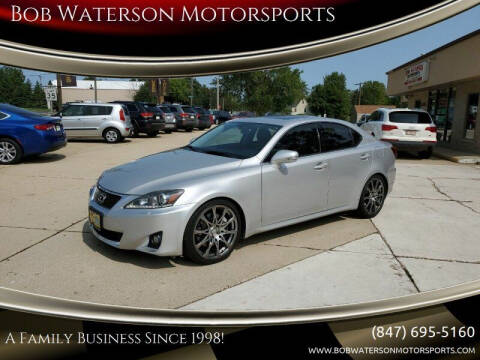 2011 Lexus IS 350 for sale at Bob Waterson Motorsports in South Elgin IL