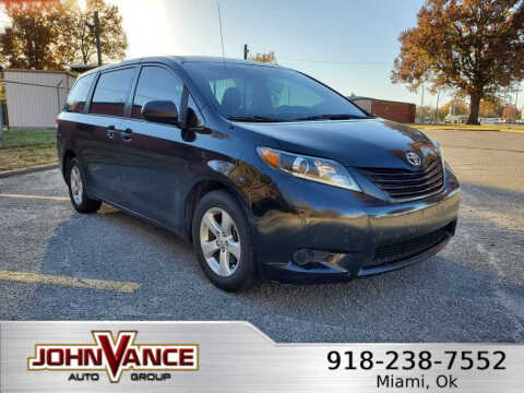2011 Toyota Sienna for sale at Vance Fleet Services in Guthrie OK
