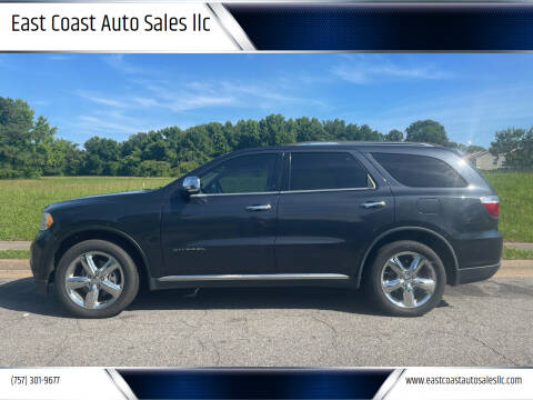 2013 Dodge Durango for sale at East Coast Auto Sales llc in Virginia Beach VA