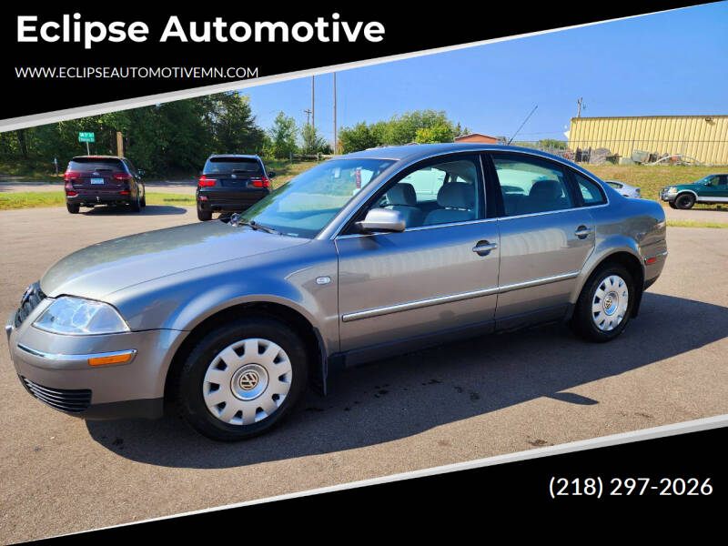 2003 Volkswagen Passat for sale at Eclipse Automotive in Brainerd MN