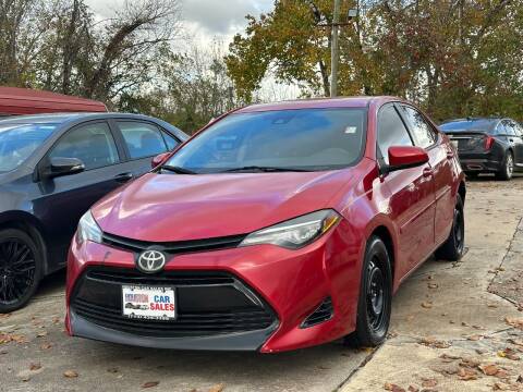 2017 Toyota Corolla for sale at USA Car Sales in Houston TX