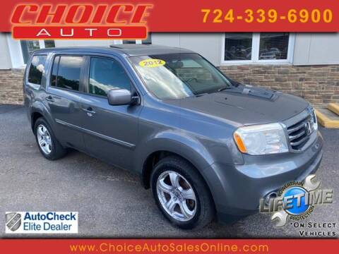 2012 Honda Pilot for sale at CHOICE AUTO SALES in Murrysville PA