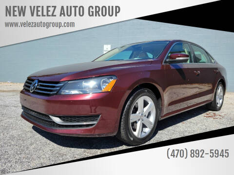 2013 Volkswagen Passat for sale at NEW VELEZ AUTO GROUP in Gainesville GA