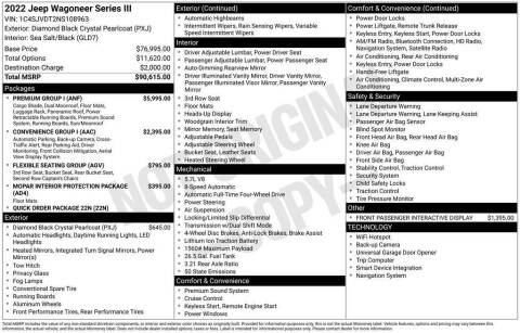 2022 Jeep Wagoneer Series III