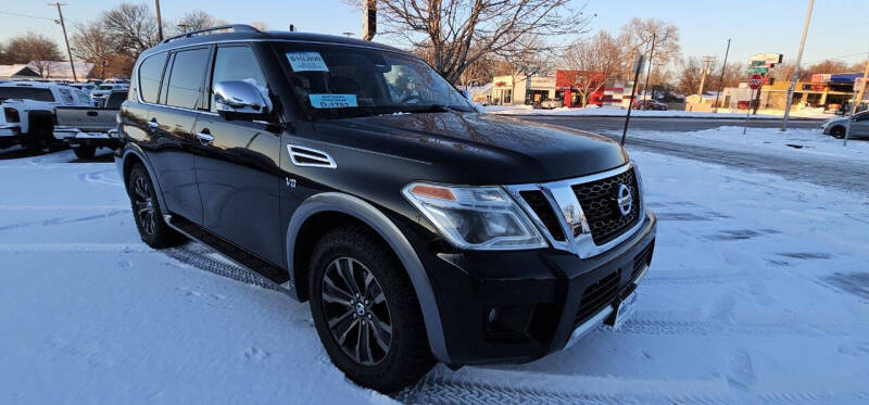 2017 Nissan Armada for sale at World Wide Automotive in Sioux Falls SD