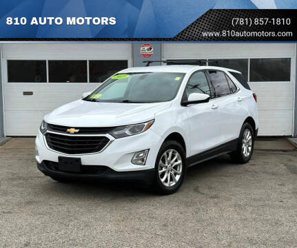2018 Chevrolet Equinox for sale at 810 AUTO MOTORS in Abington MA