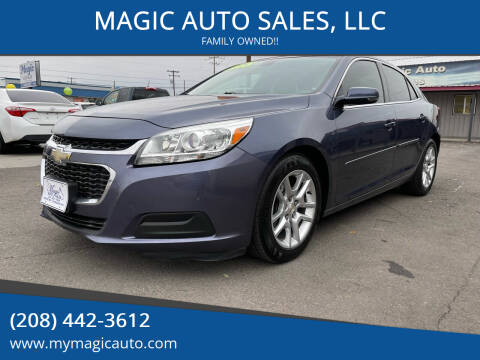 2015 Chevrolet Malibu for sale at MAGIC AUTO SALES, LLC in Nampa ID