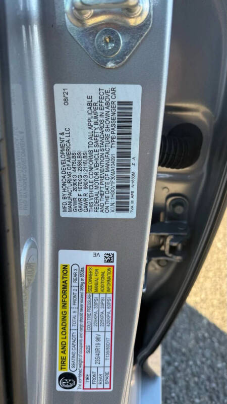 2021 Honda Accord Sport