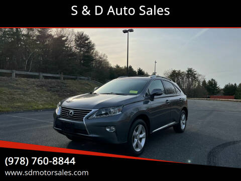 2013 Lexus RX 350 for sale at S & D Auto Sales in Maynard MA