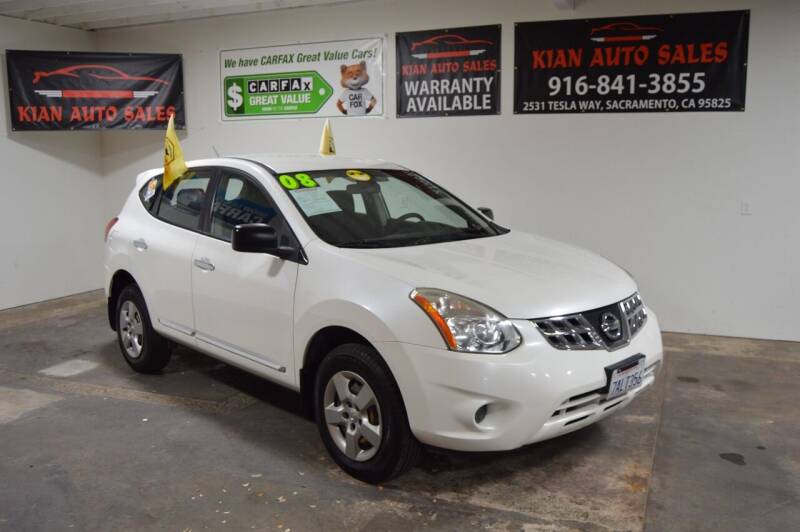 2013 Nissan Rogue for sale at Kian Auto Sales in Sacramento CA