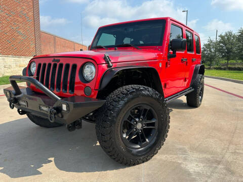 2017 Jeep Wrangler Unlimited for sale at AUTO DIRECT in Houston TX