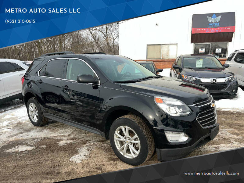 2017 Chevrolet Equinox for sale at METRO AUTO SALES LLC in Lino Lakes MN