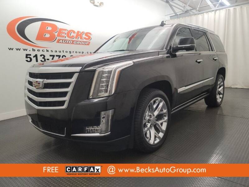 2016 Cadillac Escalade for sale at Becks Auto Group in Mason OH