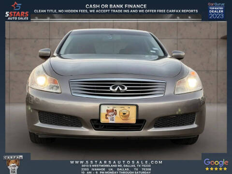 2009 Infiniti G37 Sedan Journey