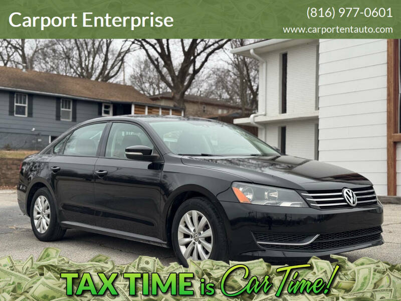 2013 Volkswagen Passat for sale at Carport Enterprise in Kansas City MO