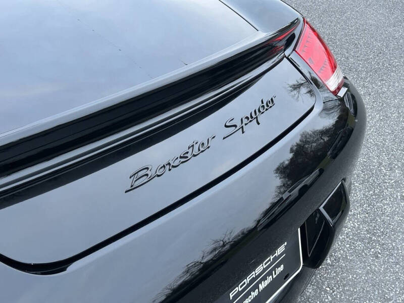 2011 Porsche Boxster Spyder