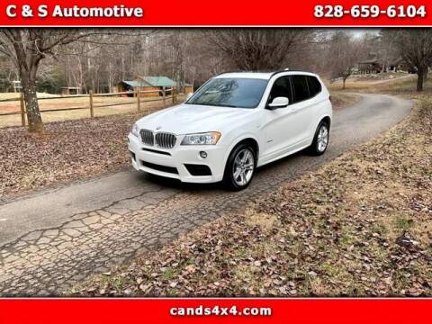 2013 BMW X3 for sale at C & S Automotive in Nebo NC
