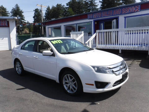 2012 Ford Fusion for sale at 777 Auto Sales and Service in Tacoma WA
