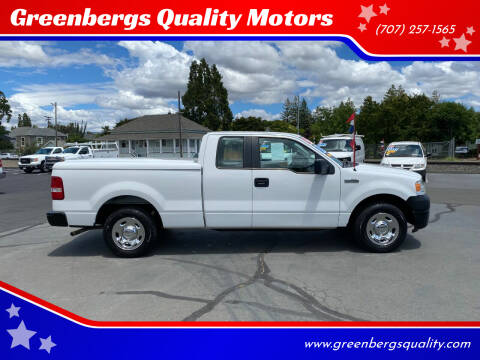 2007 Ford F-150 for sale at Greenbergs Quality Motors in Napa CA