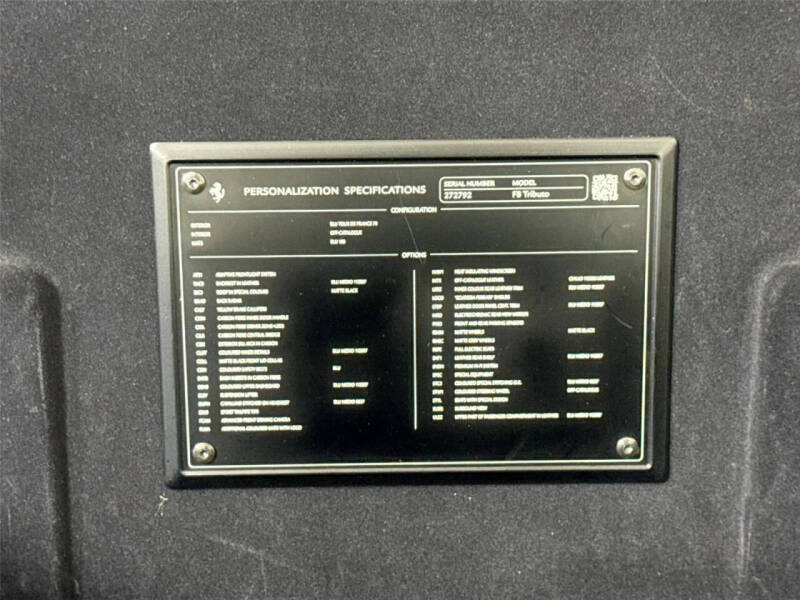 2022 Ferrari F8 Tributo