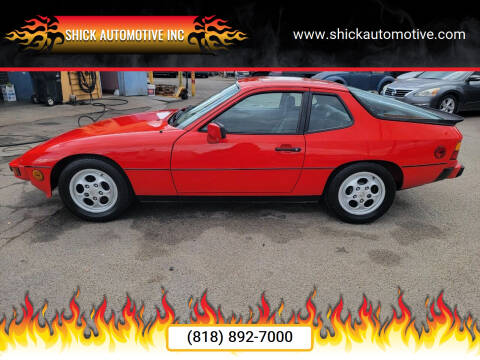 1987 Porsche 924 for sale at Shick Automotive Inc in North Hills CA