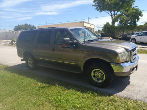 2003 Ford Excursion for sale at LAND & SEA BROKERS INC in Pompano Beach FL