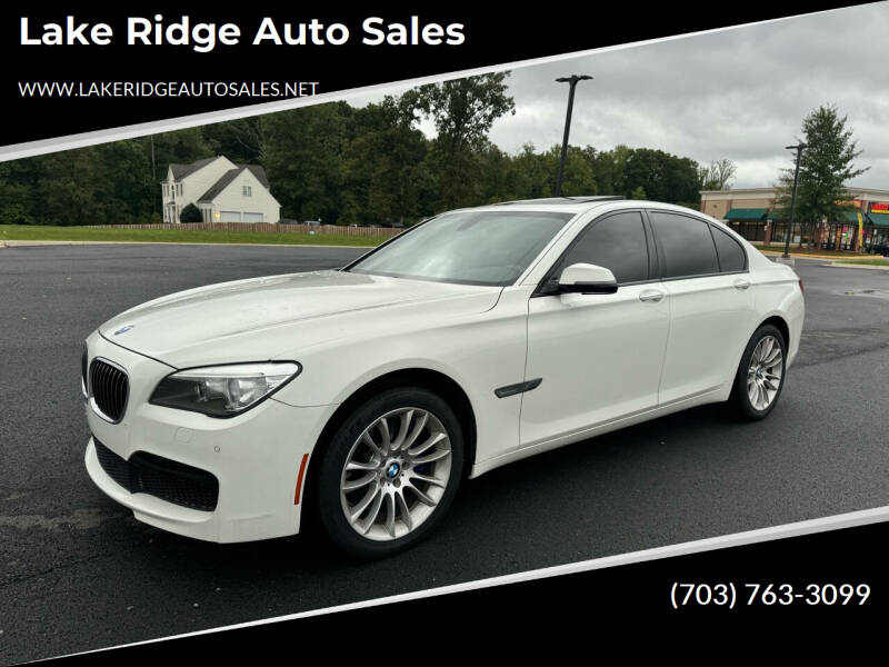 2015 BMW 7 Series for sale at Lake Ridge Auto Sales in Woodbridge VA