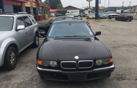 2001 BMW 7 Series for sale at ILLINI AUTO SALES in Urbana IL