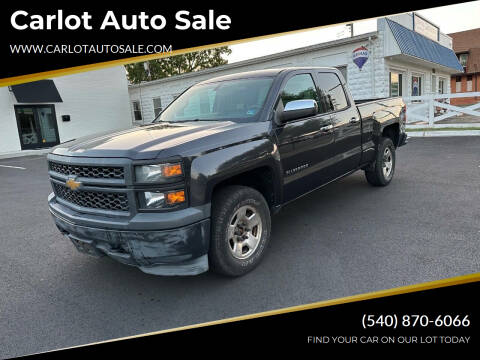 2014 Chevrolet Silverado 1500 for sale at Carlot Auto Sale in Fredericksburg VA