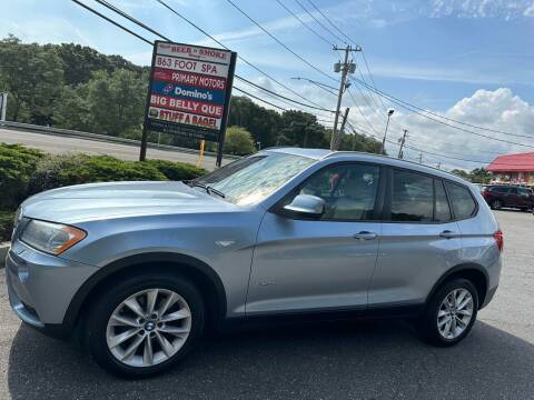 2014 BMW X3 for sale at Primary Motors Inc in Smithtown NY