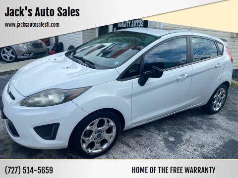 2012 Ford Fiesta for sale at Jack's Auto Sales in Port Richey FL