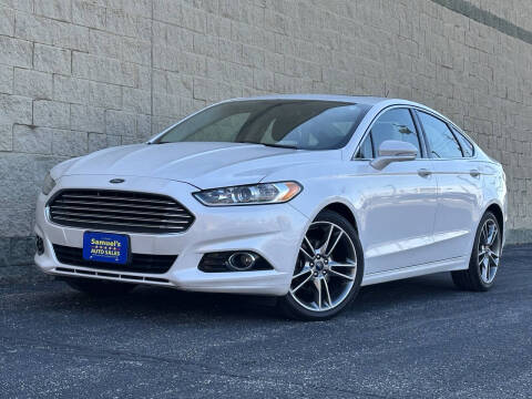 2016 Ford Fusion for sale at Samuel's Auto Sales in Indianapolis IN