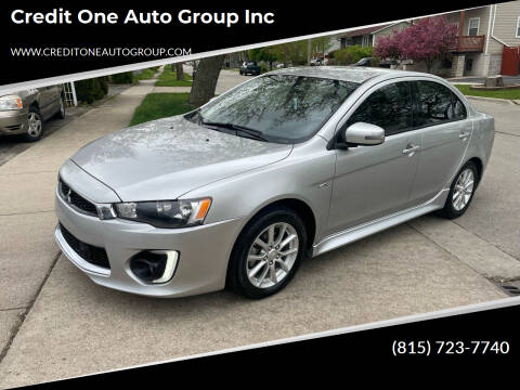 2016 Mitsubishi Lancer for sale at Credit One Auto Group inc in Joliet IL