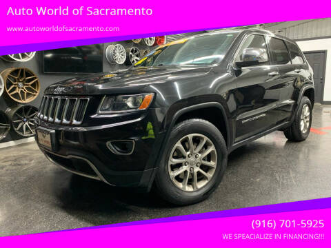 2014 Jeep Grand Cherokee for sale at Auto World of Sacramento - Elder Creek location in Sacramento CA