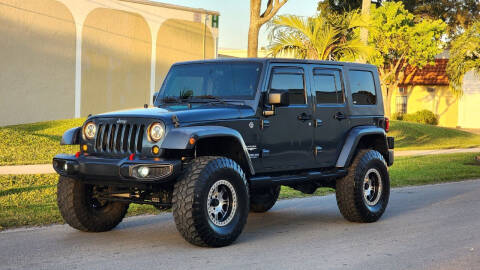 2008 Jeep Wrangler Unlimited for sale at Maxicars Auto Sales in West Park FL