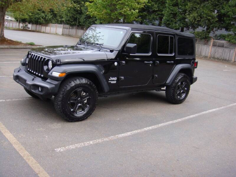 2018 Jeep Wrangler Unlimited for sale at Western Auto Brokers in Lynnwood WA