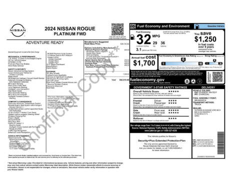 2024 Nissan Rogue Platinum