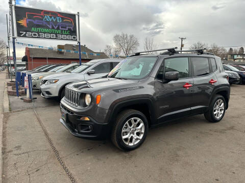 2018 Jeep Renegade for sale at AWD Denver Automotive LLC in Englewood CO