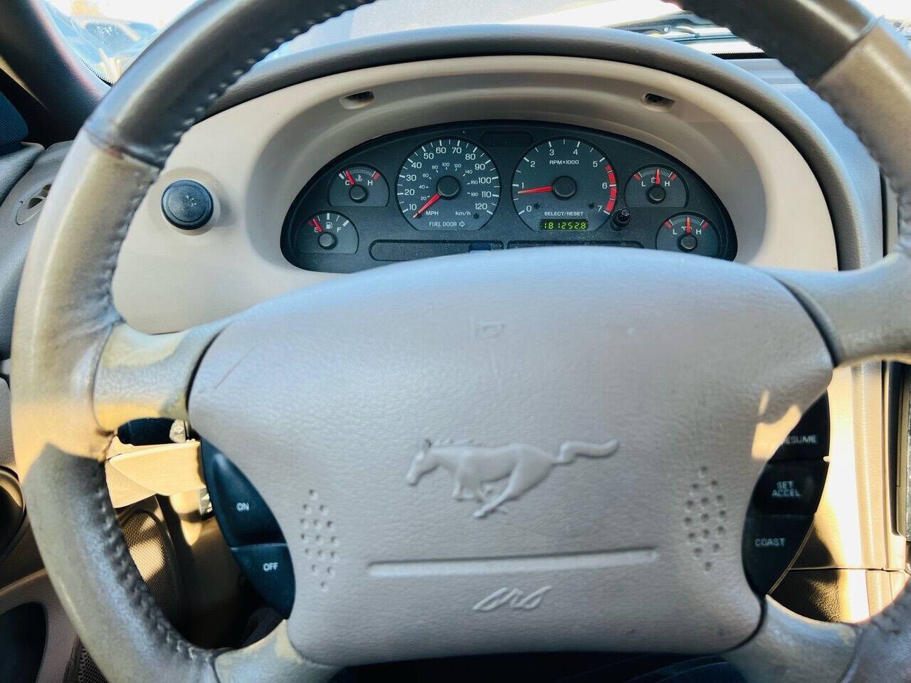 Dk. Gray 2004 Ford Mustang Base 2dr Fastback 17